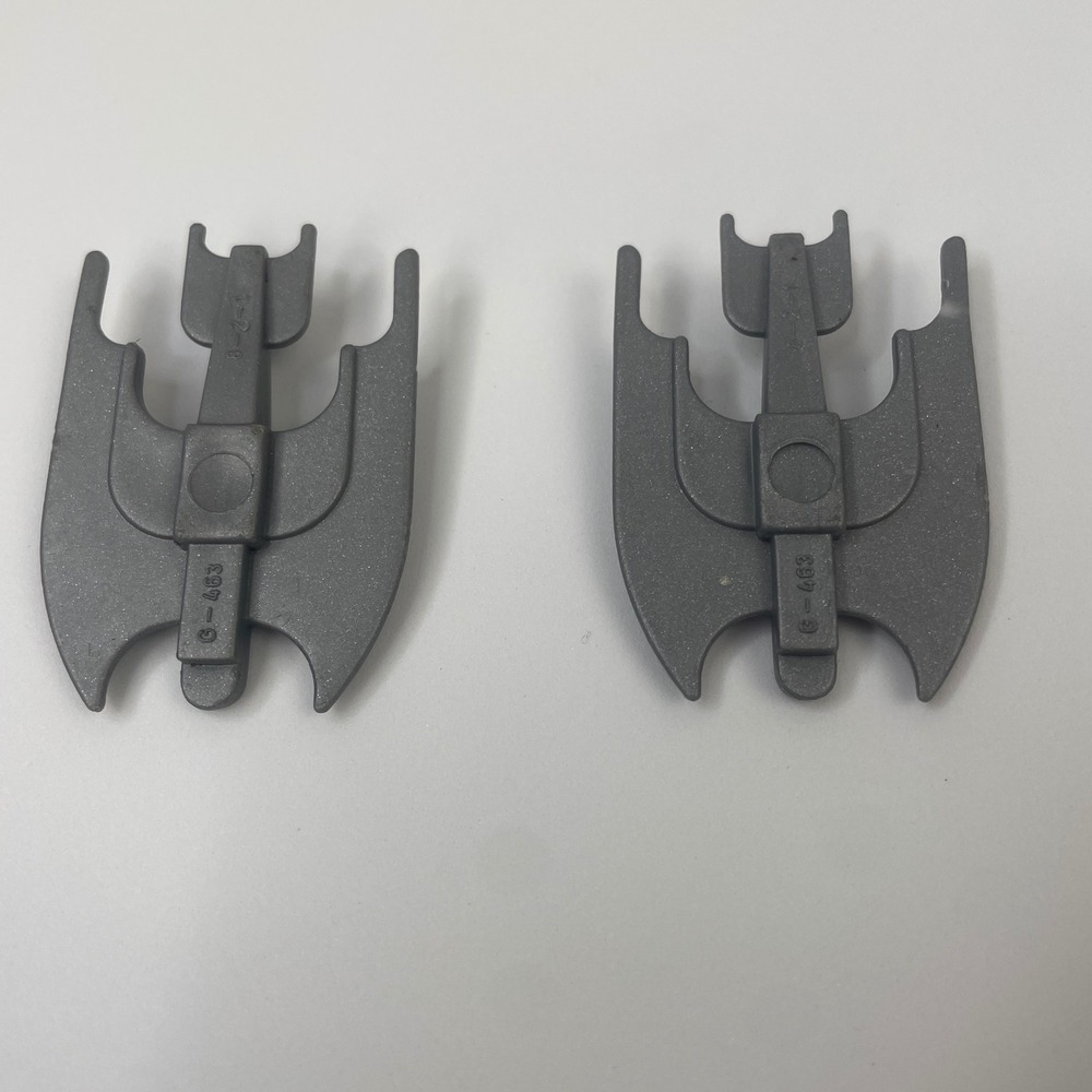 Kenner Batman The Animated Series Batmobile Pursuit Jet Missile 1993 Gray Lot 2